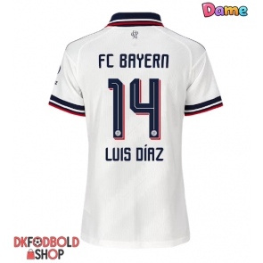 Bayern Munich Luis Diaz #14 Udebanetrøje Dame 2026-27 Kort ærmer Bayern Munich Luis Diaz #14 Udebanetrøje Dame 2026-27 Kort ærmer